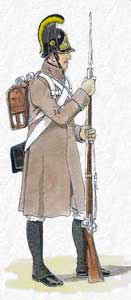 fusilier autrichien. Doc: www.1789-1815.com